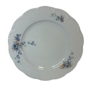 Rosenthal Classic Rose BELVEDERE 10 1/4"‎ Dinner Plate Monjibou Floral Blue